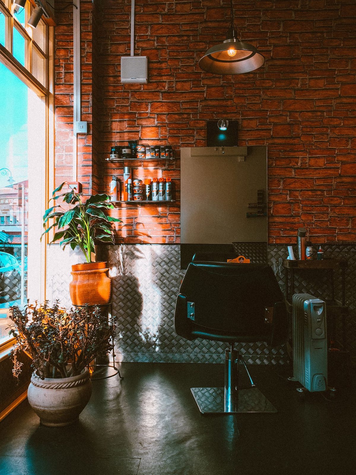 Gemütliche Salon-Ecke